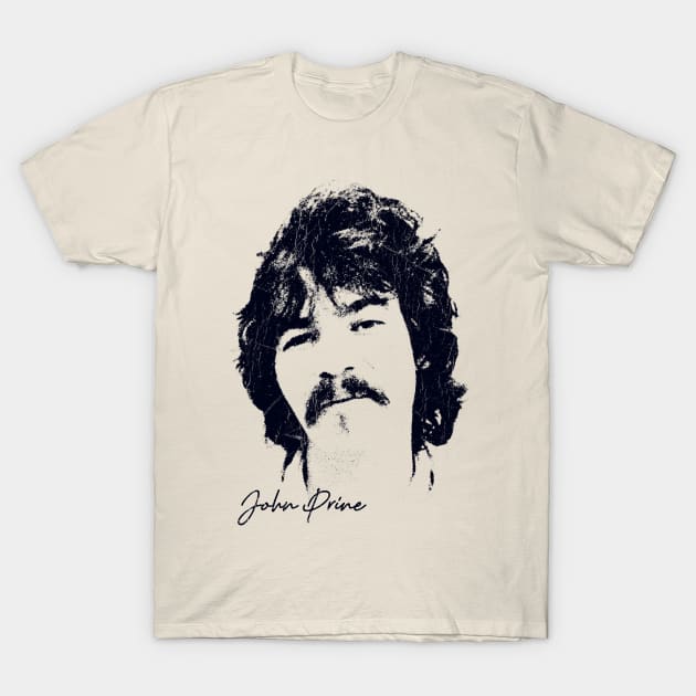 Retro 70s John Prine T-Shirt by DudiDama.co